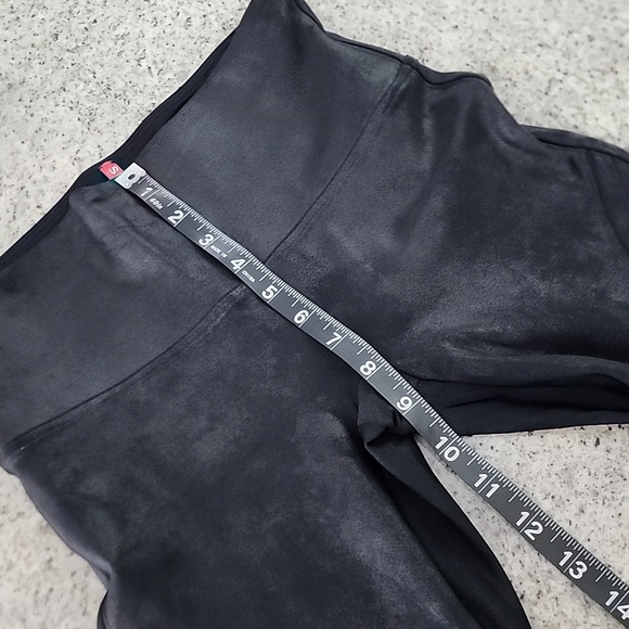 Spanx black faux leather moto legging! - Picture 11 of 13
